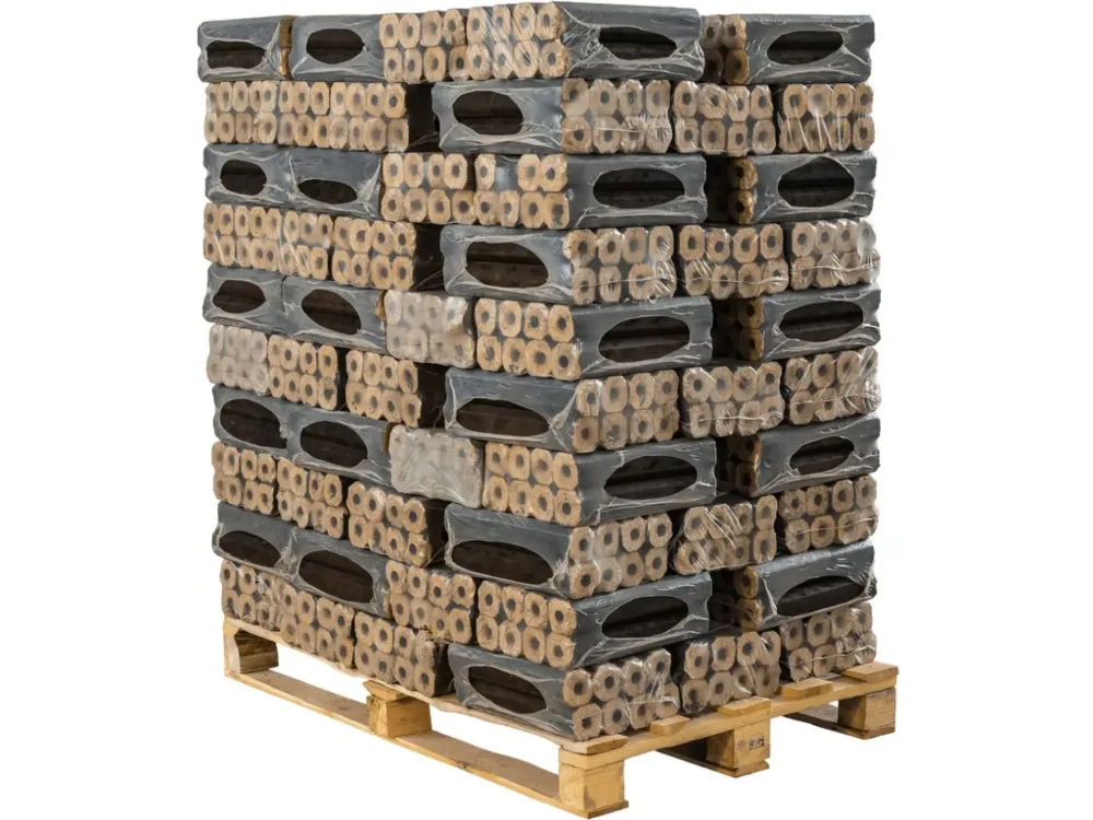 Drevené brikety Pini Kay dub a buk / paleta 960 kg