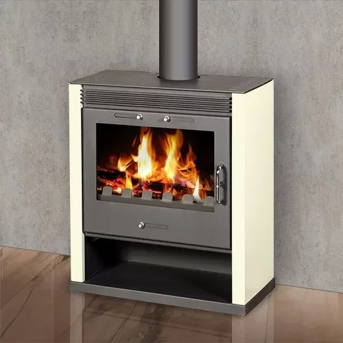 Kachle na drevo BELLEZA RUBIN 21 kW – slonová kosť