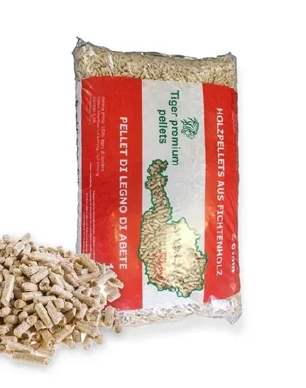 Drevené pelety Tiger Premium Pellets ENplus A1 / 15 kg