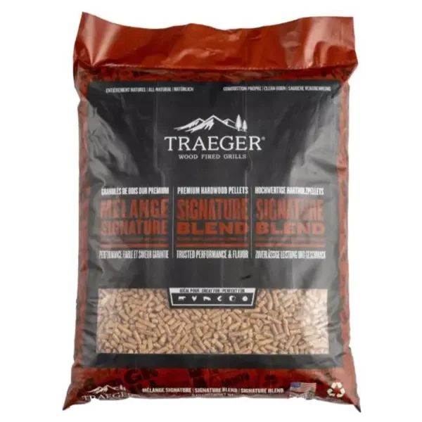 Pelety na grilovanie Traeger FSC Signature Blend / paleta 70 × 9 kg